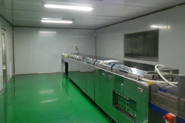 青浦食品廠房裝修_十萬(wàn)級(jí)凈化車(chē)間
